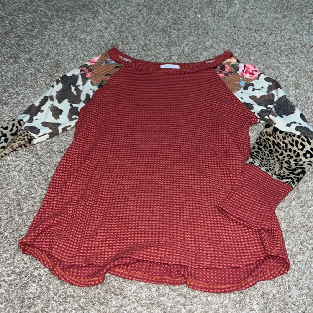 Cute western sweater